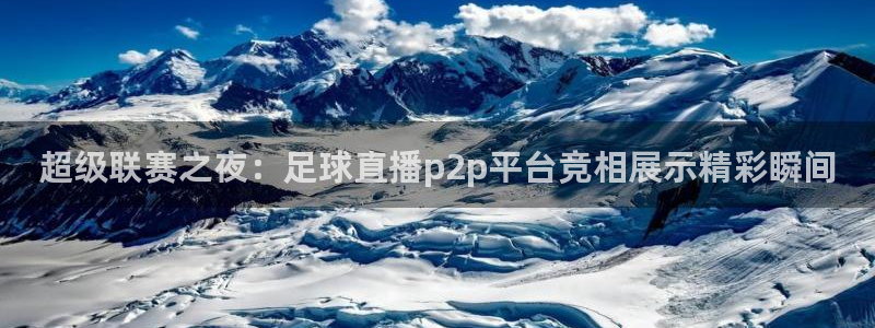 河豚足球直播：超级联赛之夜：足球直播p2p平台竞相展示精彩瞬间